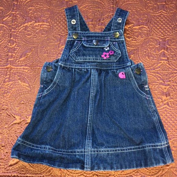 Carhartt Other - 👗Carhartt Overall Denim Dress Infant 9 months